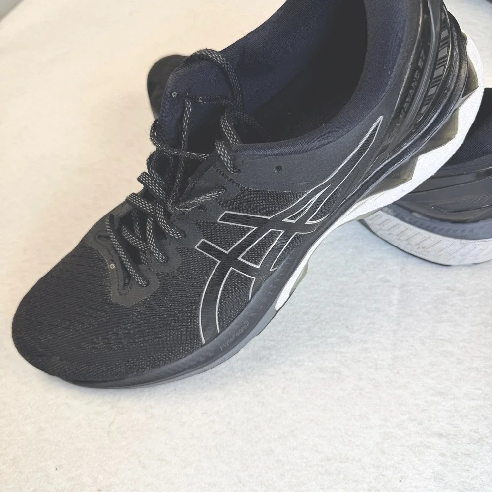 ASICS Gel Kayano 27 Men's Size 13 Black Running Shoes FlyteFoam